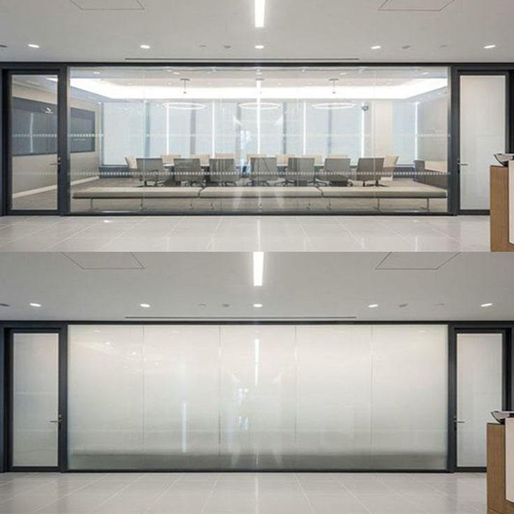 Smart Film On Sliding Doors Smart Film On Sliding Doors